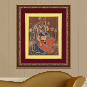 Double-Mounted-Golden-Beeding-Framed-Digital-Gift-Art-Paintings-18-inch-X-21-inch-1