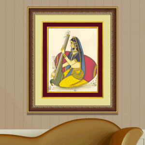 Double-Mounted-Golden-Beeding-Framed-Digital-Gift-Art-Paintings-18-inch-X-21-inch-11
