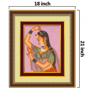 Double-Mounted-Golden-Beeding-Framed-Digital-Gift-Art-Paintings-18-inch-X-21-inch-scale-2