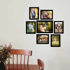 Collage-Photo-Frames-Set-of-7Wall-Hanging-6-nos-5x7-inch-1-nos-8x10-inch