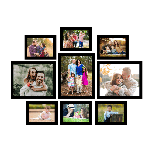 2 Opening Black 8 x 10 Collage Frame, Home Collection by Studio